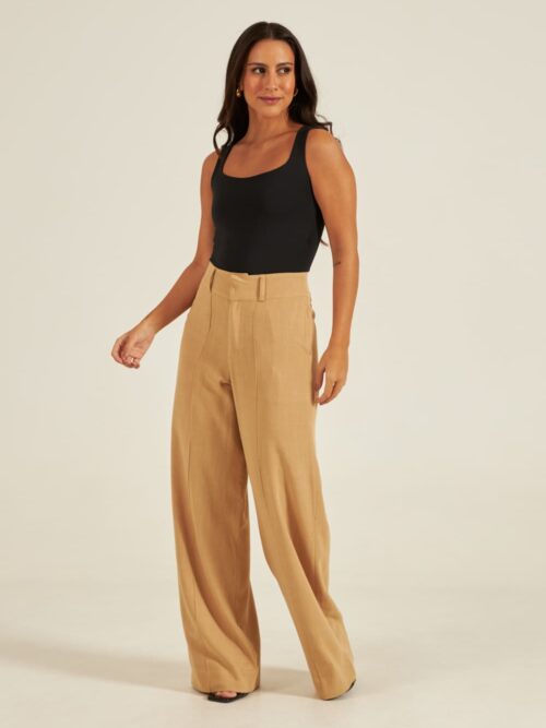 Calça Talita caramelo